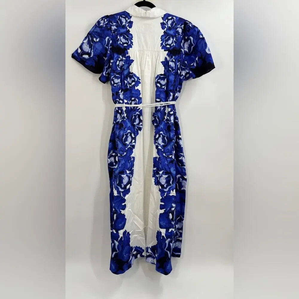 Aje Fernanda Midi Dress Cobalt Au10/US6 - Picture 5 of 5